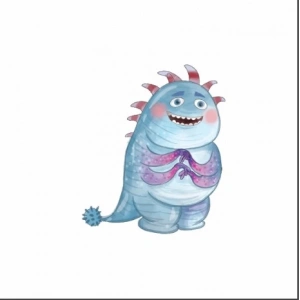 Çılgın Canavar Art Çocuk Odası Stickerı