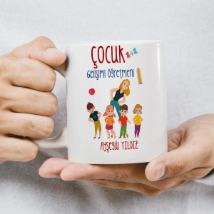 Çocuk Gelişim Öğremeni İsme Özel Kupa