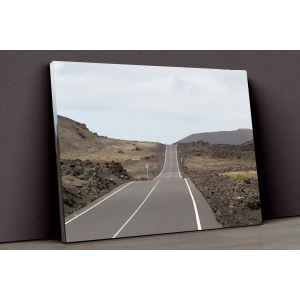 Çöl Ve Yol Kanvas