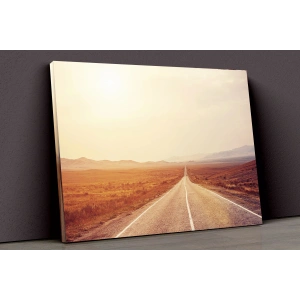 Çöl Ve Yol Kanvas