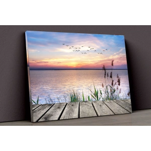 Deniz Ve İskele Kanvas