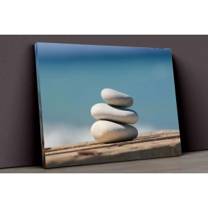 Deniz Ve Taşlar Kanvas