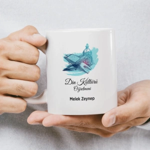 Din Kültürü Öğretmeni İsme Özel Kupa