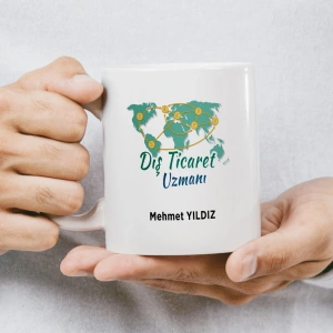 Dış Ticaret Uzmanı İsme Özel Kupa