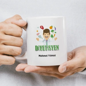 Diyetisyen İsme Özel Kupa