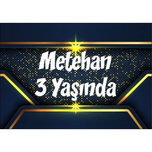 Doğum Günü Afişi -5 70X100 cm