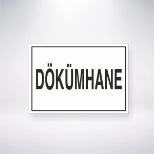 Dökümhane Sticker 20X28 Cm