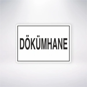 Dökümhane Sticker 20X28 Cm