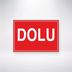 Dolu Sticker 20X28 Cm