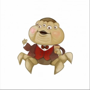 Dört Kollu Canavar Terri & Terry Stickerı