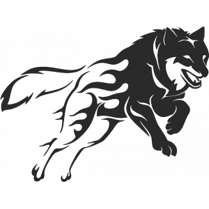 Kurt Sticker 10x10 cmRenkli Sticker