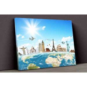 Dünya Gezginii Kanvas