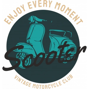 Enjoy Every Moment Sticker 10x10 cmRenkli Sticker