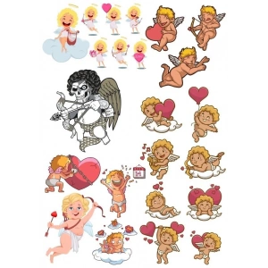 Eros Sticker Set-2 15 Parça Telefon, Tablet, Defter, Laptop Sticker