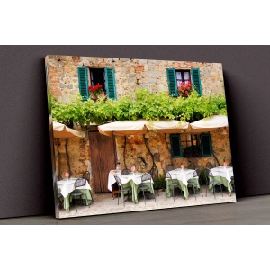 Eski Bir Kafe Kanvas