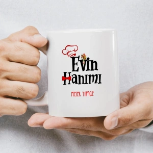 Evin Hanımı İsme Özel Kupa