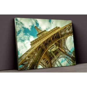 Eyfel Ve Gökyüzü Kanvas