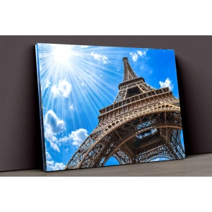 Eyfel Ve Güneş Kanvas
