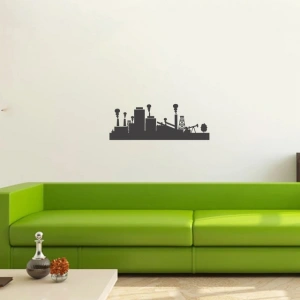 Fabrikalar  Silüet Sticker 120x20 Cm