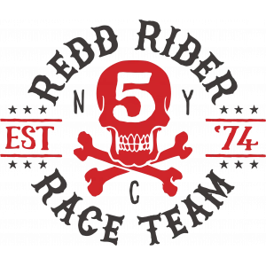Redd Rider Sticker 10x10 cmRenkli Sticker
