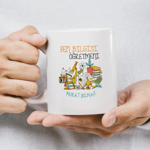 Fen Bilgisi Öğretmeni İsme Özel Kupa