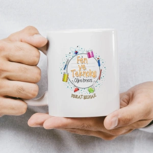 Fen Ve Teknoloji Öğretmeni İsme Özel Kupa