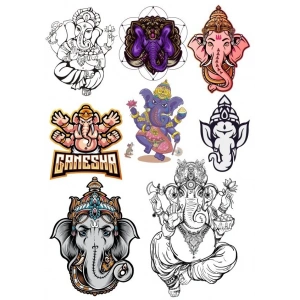 Fil Sticker Set-2 8 Parça Telefon, Tablet, Defter, Laptop Sticker