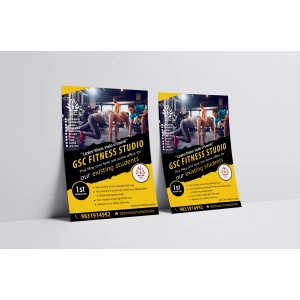 Fitness Studio Tanıtım Broşürü