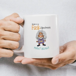 Fizik Öğretmeni İsme Özel Kupa