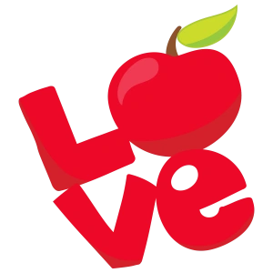 Love Slow Sticker 10x10 cmRenkli Sticker