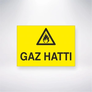 Gaz Hattı Sticker 20X28 Cm