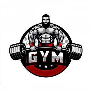 GYM 10x10 cm Renkli Sticker