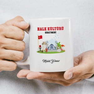 Halk Kültürü Öğremeni İsme Özel Kupa