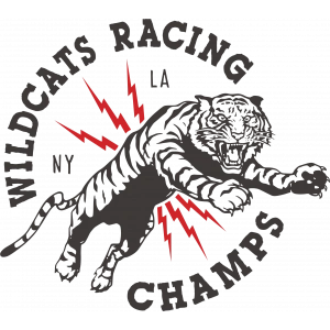 Wildcats Racing Sticker 10x10 cmRenkli Sticker