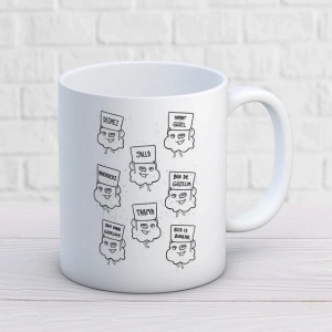 Hayat Mottoları Kupa Baskı