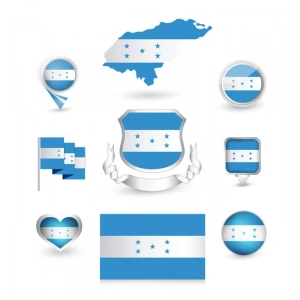 honduras Sticker Set