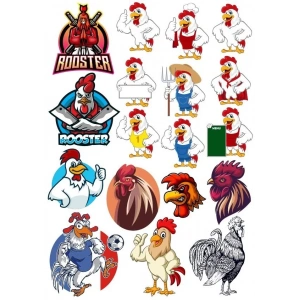 Horoz Sticker Set-6 27 Parça Telefon, Tablet, Defter, Laptop Sticker