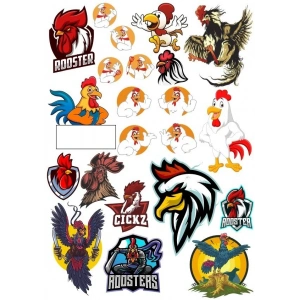 Horoz Sticker Set-7 19 Parça Telefon, Tablet, Defter, Laptop Sticker