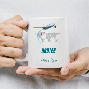 Hostes İsme Özel Kupa