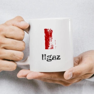 İ Harfi İsme Özel Kupa