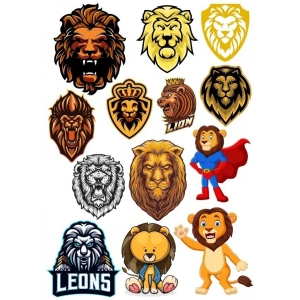 İguana Sticker Set-1 13 Parça Telefon, Tablet, Defter, Laptop Sticker