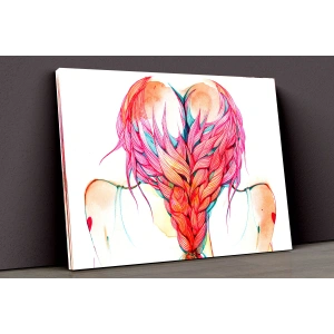 İki Arkadaş Kanvas