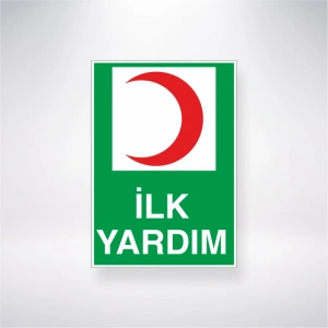 İlk Yardım Sticker 20X28 Cm