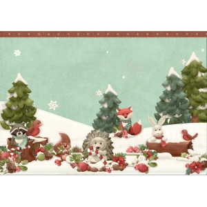 Yılbaşı Temalı Doğum Günü afişi 100X150 cm