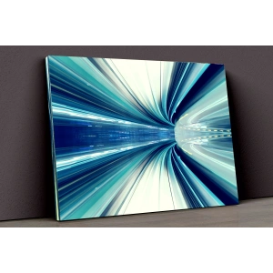 Işıklı Tünel Kanvas