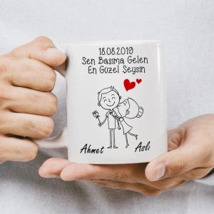 İsme Özel Sen Beni Kupası