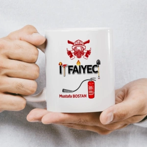 İtfaye İsme Özel Kupa