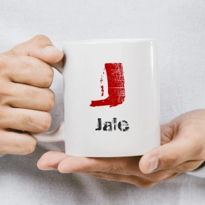 J Harfi İsme Özel Kupa