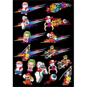 Joker Sticker Set 2 15 Parça Telefon, Tablet, Defter, Laptop Sticker