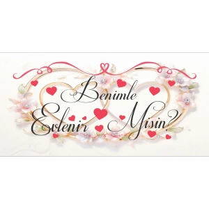 Kalpli Benimle Evkenirmisin Afişi 200x100